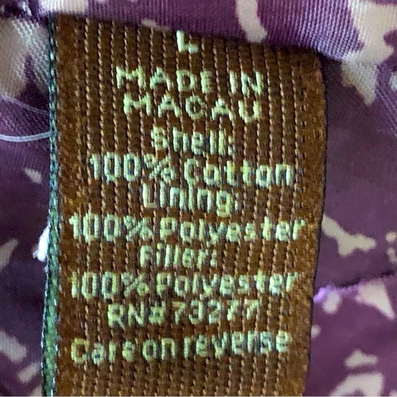 Sonoma tan/ beige coat corduroy lined with polyester fill coat / jacket size L - Picture 8 of 14